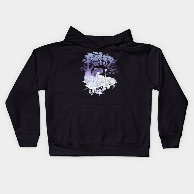 Little Cutie Witch Kids Hoodie by The Allusionist Podcast
